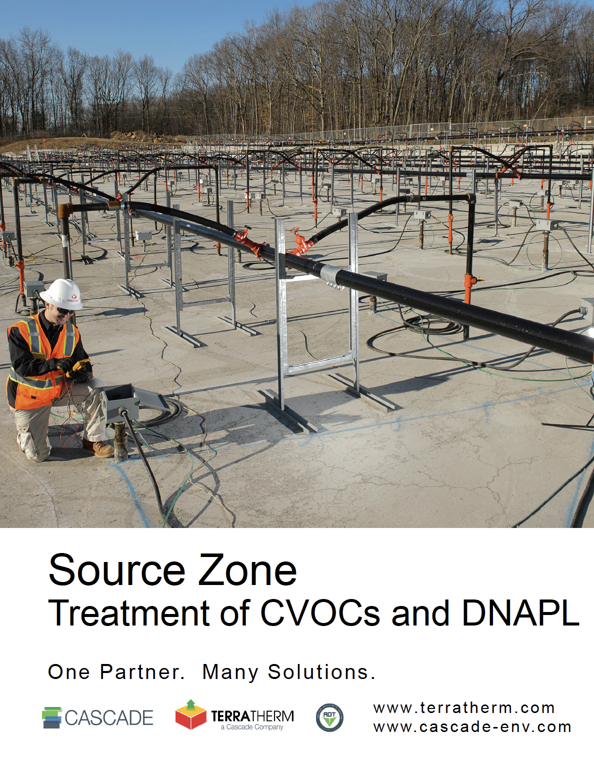 Source zone treatment of CVOCs and DNAPL cover page