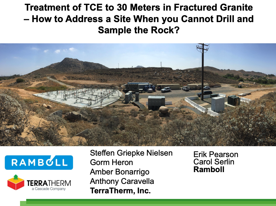 Treatment of TCE to 30 Meters in Fractured Bedrock