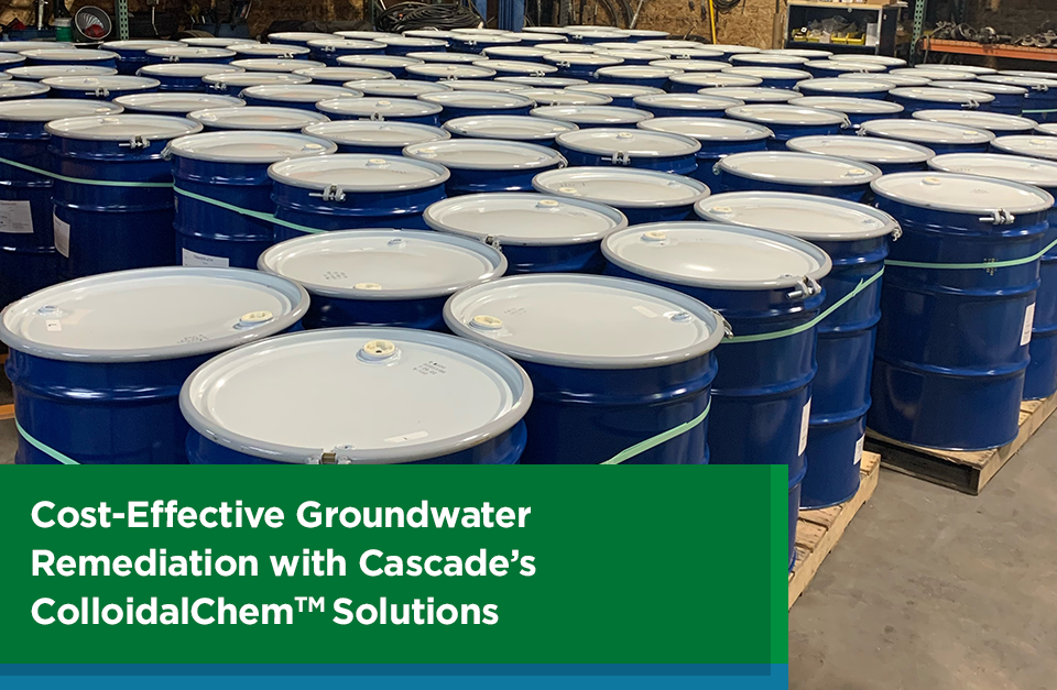 Cost-Effective Groundwater Remediation with Cascade’s ColloidalChem™ Solutions 