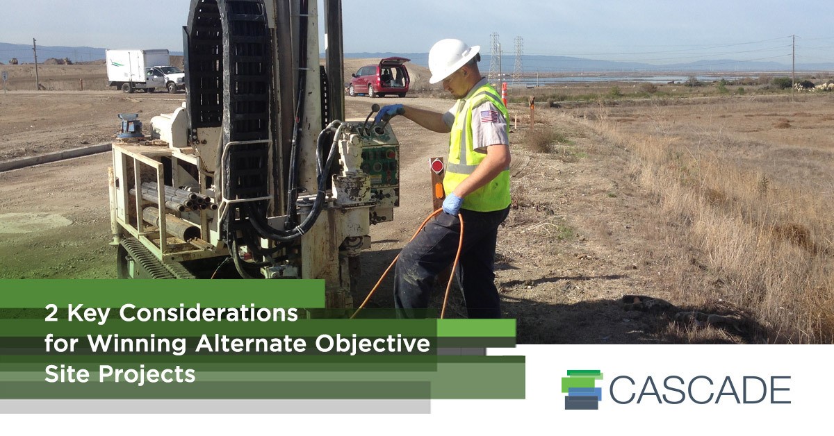 2 Key Considerations for Winning Alternate Objective Site Projects
