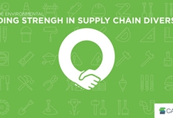 Finding Strength in Supply Chain Diversity: Cascade Environmental