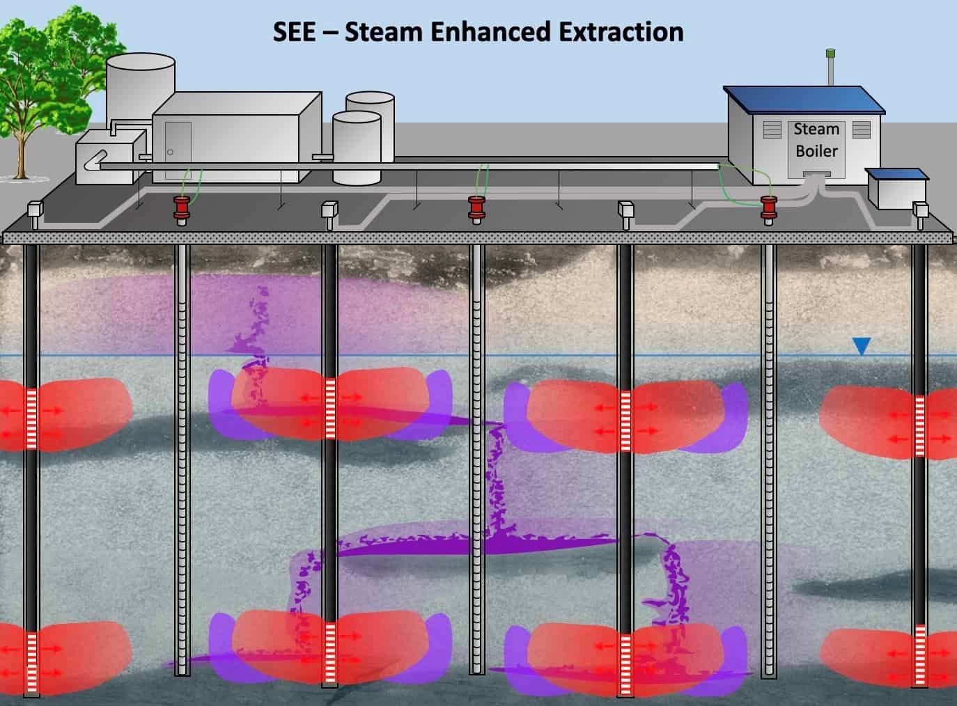 Steam Enhanced Extraction (SEE)