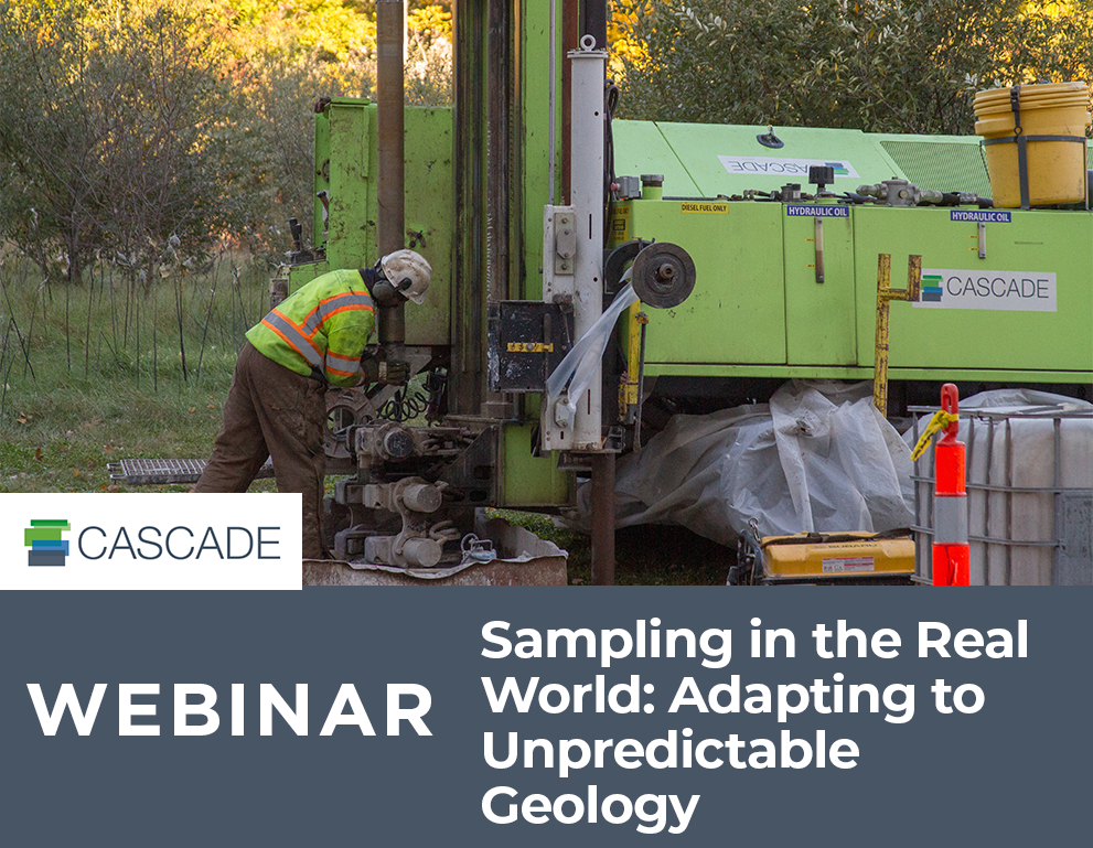 Sampling in the Real World: Adapting to Unpredictable Geology