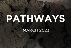 A banner for our pathways newsletter