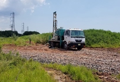 A truck mounted injection system