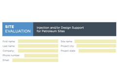 Petroleum Site Evaluation Questionnaire